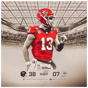 Image post by @GeorgiaFootball on Twitter