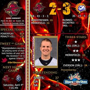 Image post by @atlgladiators on Instagram