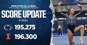 Image post by @pennstatewgym on Instagram