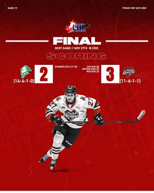 Image post by @guelph_storm_ohl on Instagram