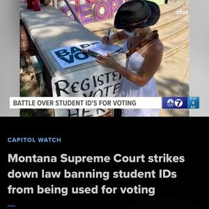Image post by @babevote on Instagram