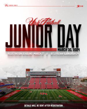 Image post by @Utah_Football on Twitter