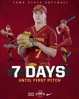 Image post by @iowastatesoftball on Instagram