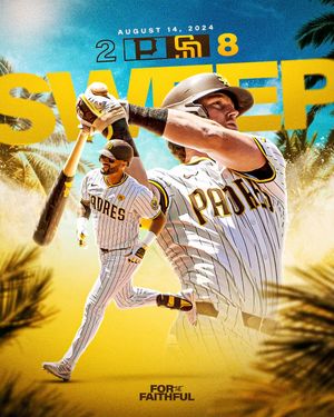 Image post by @Padres on Twitter