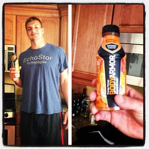 Image post by @drinkbodyarmor on Instagram
