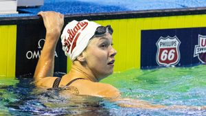 Image post by @IndianaSwimDive on Twitter