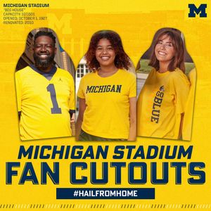 Image post by @umichathletics on Instagram