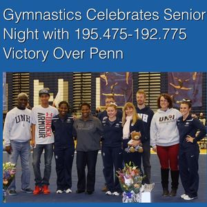 Image post by @unhgymnastics on Instagram