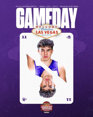 Image post by @ACU_MBB on Twitter