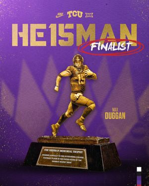 Image post by @TCU_Athletics on Twitter