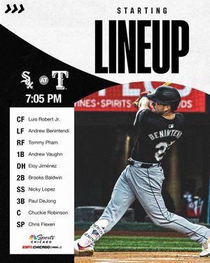 Image post by @whitesox on Twitter