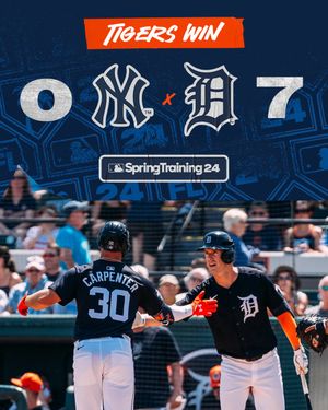 Image post by @tigers on Twitter