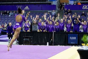 Image post by @uwgymnastics on Instagram