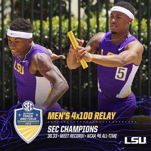 Image post by @lsutrackfield on Instagram