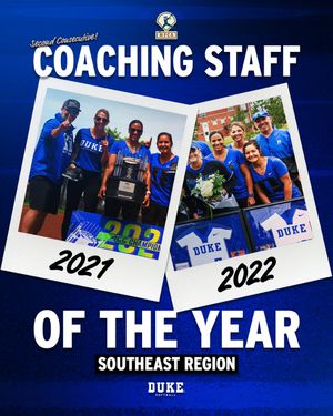 Image post by @DukeSOFTBALL on Twitter