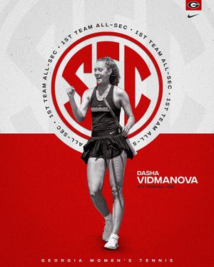 Image post by @ugawomenstennis on Instagram