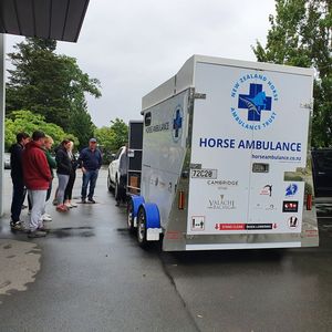 Image post by @NZHorseAmbulanceTrust on Facebook