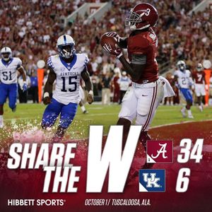 Image post by @alabamafbl on Instagram