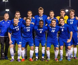 Image post by @drakewomensoccer on Instagram
