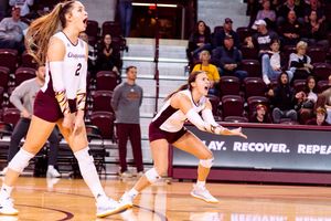 Image post by @CMUVolleyball on Twitter