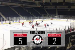 Image post by @UGAHockey on Twitter