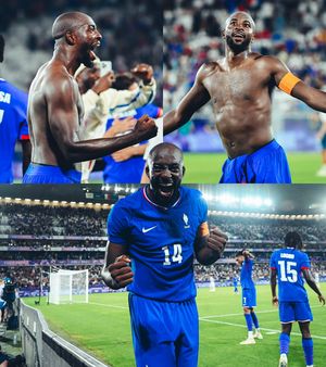 Image post by @equipedefrance on Instagram