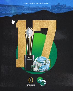 Image post by @GreenWaveFB on Twitter