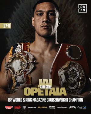 Image post by @MatchroomBoxing on Twitter