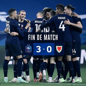 Image post by @equipedefrance on Instagram