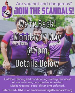 Image post by @scandalsrfc on Instagram