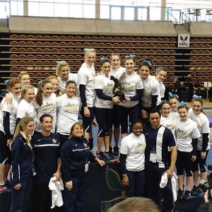 Image post by @gw_gymnastics on Instagram