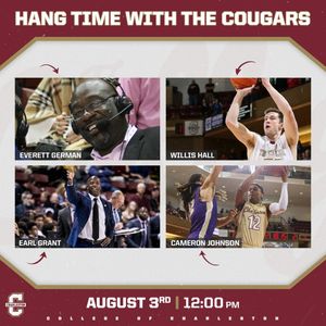 Image post by @cofcbasketball on Instagram
