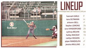 Image post by @txstatesoftball on Instagram