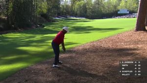 Video post by @TheMasters on Twitter