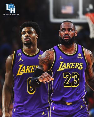 Image post by @not__bronny on Instagram