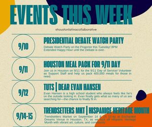 Image post by @houstonlatinabloggers on Facebook