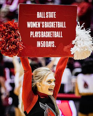Image post by @ballstatewbb on Instagram
