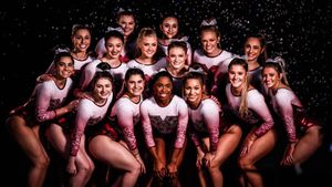 Image post by @BamaGymnastics on Twitter