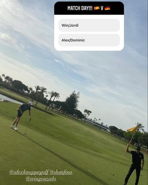 Image post by @alexknappegolf on Instagram
