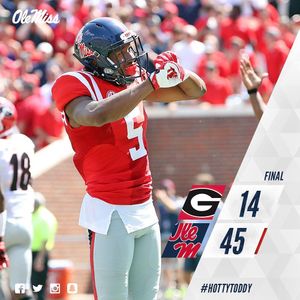 Image post by @olemissfb on Instagram