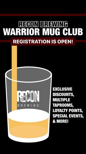 Video post by @reconbrewing on Facebook