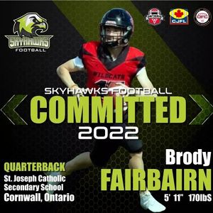 Image post by @quinteskyhawkscjfl on Instagram