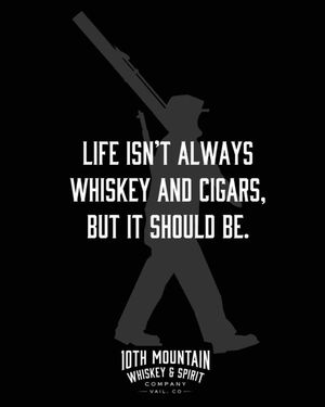 Image post by @10thmtnwhiskey on Instagram