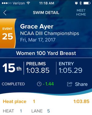 Image post by @ithacaswimdive on Instagram