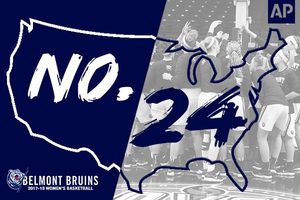 Image post by @BelmontWBB on Twitter
