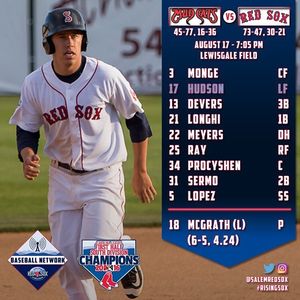 Image post by @salemredsox on Instagram