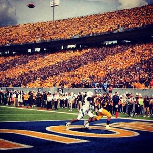 Image post by @wvusports on Instagram