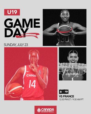 Image post by @canadabasketball on Instagram