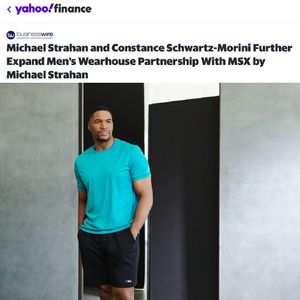 Image post by @michaelstrahanbrand on Instagram