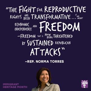 Image post by @reprofreedomforall on Instagram